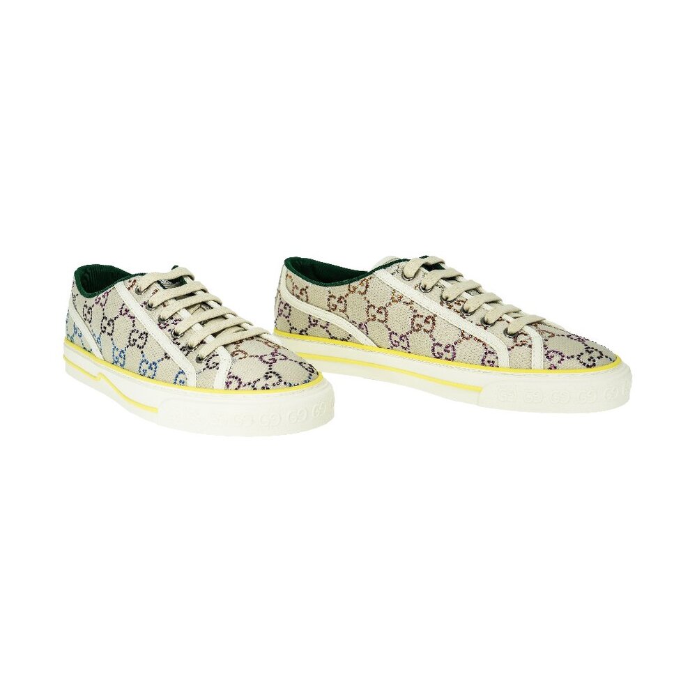Gucci Women's Tennis 1977 GG Crystal Sneakers